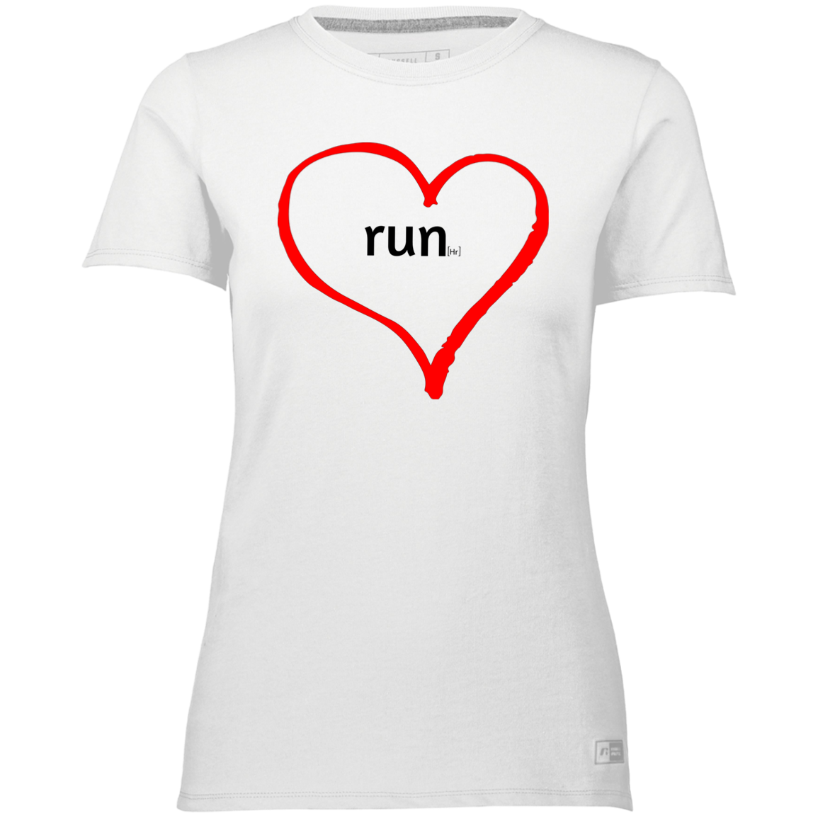 Run Heart - Ladies’ Essential Dri-Power Tee