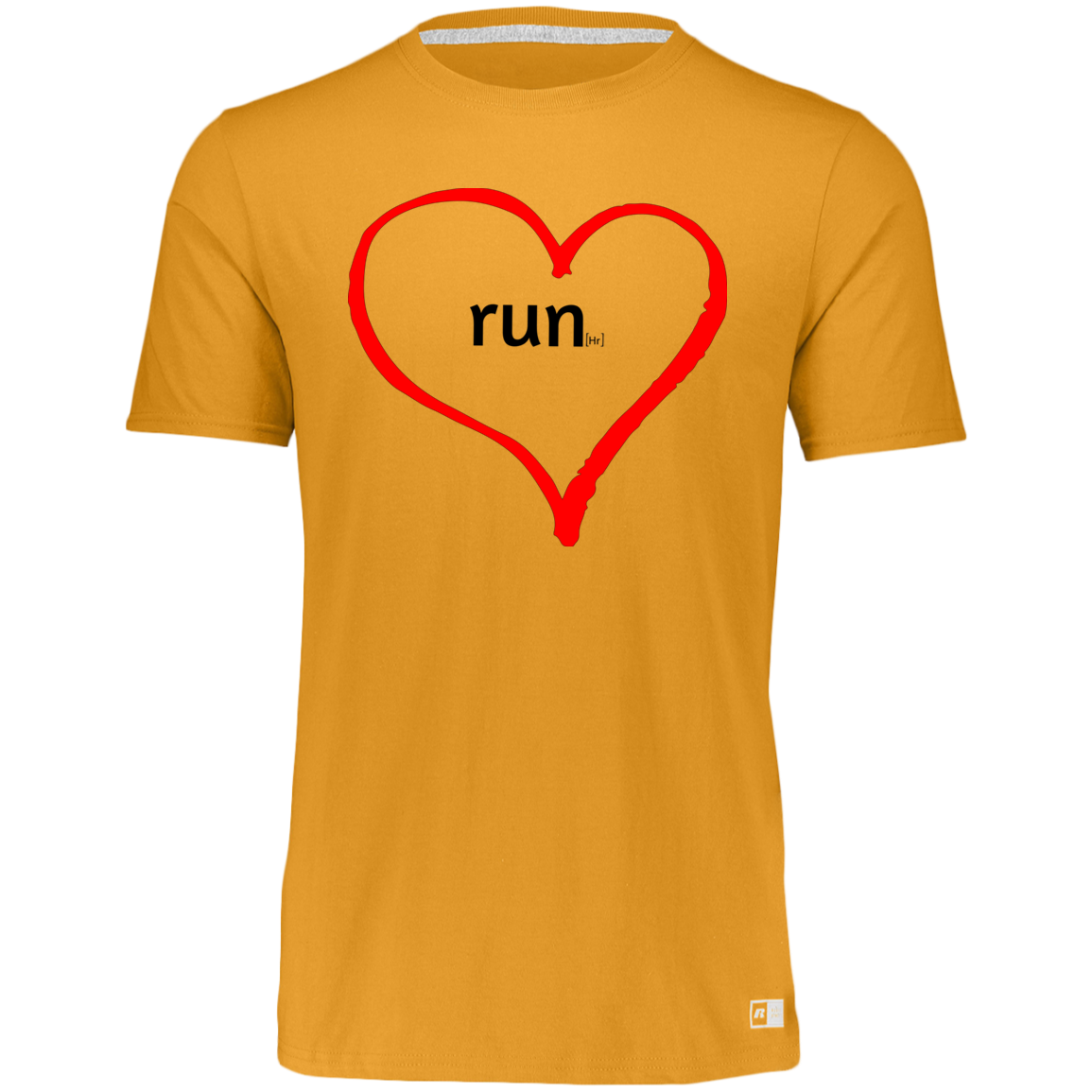 Run Heart - Essential Dri-Power Tee