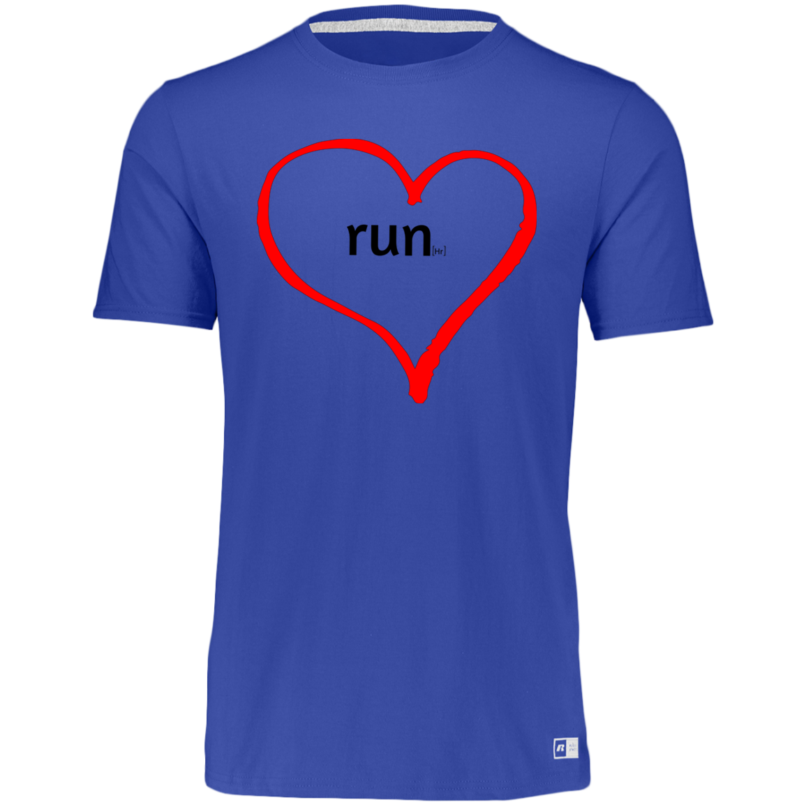Run Heart - Essential Dri-Power Tee