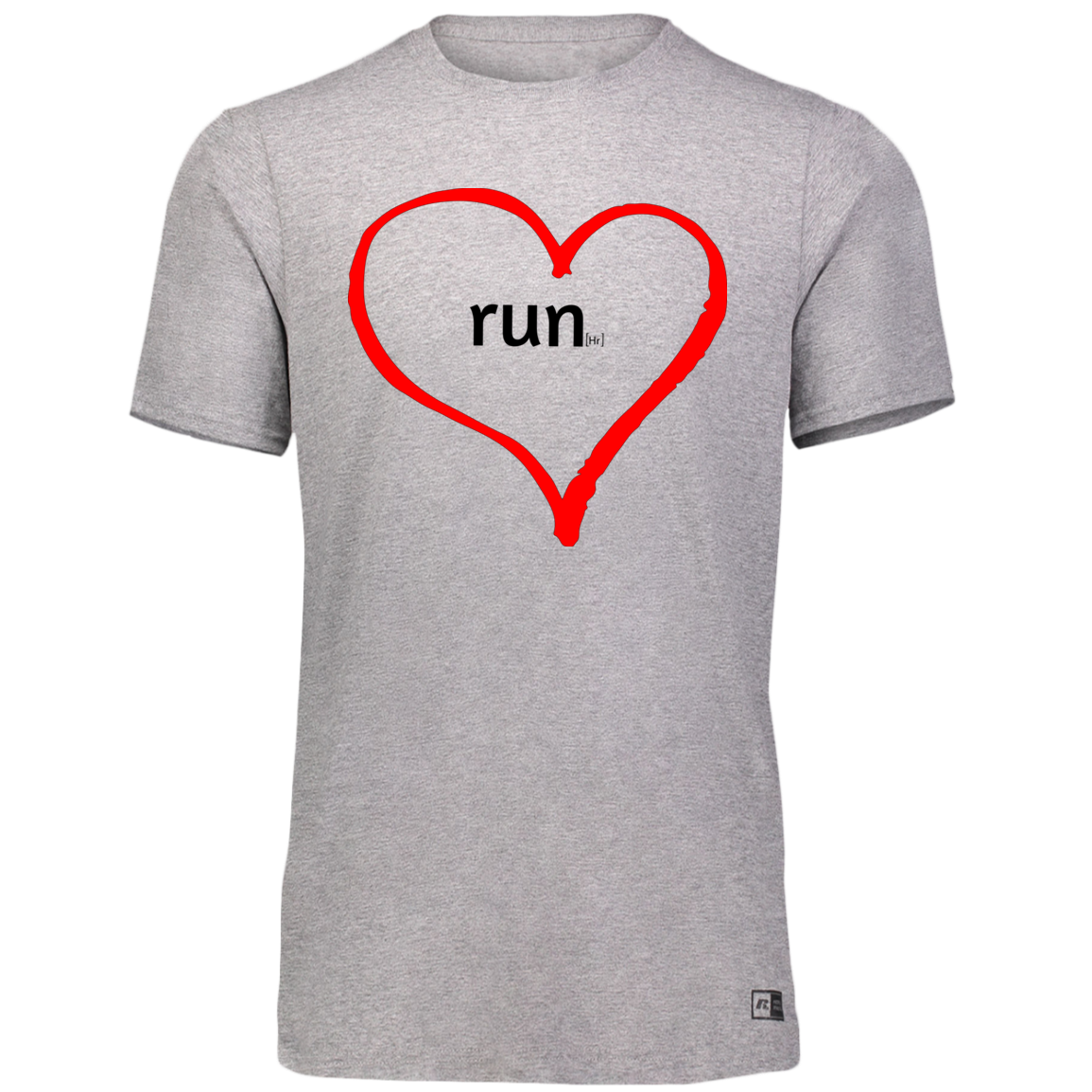 Run Heart - Essential Dri-Power Tee
