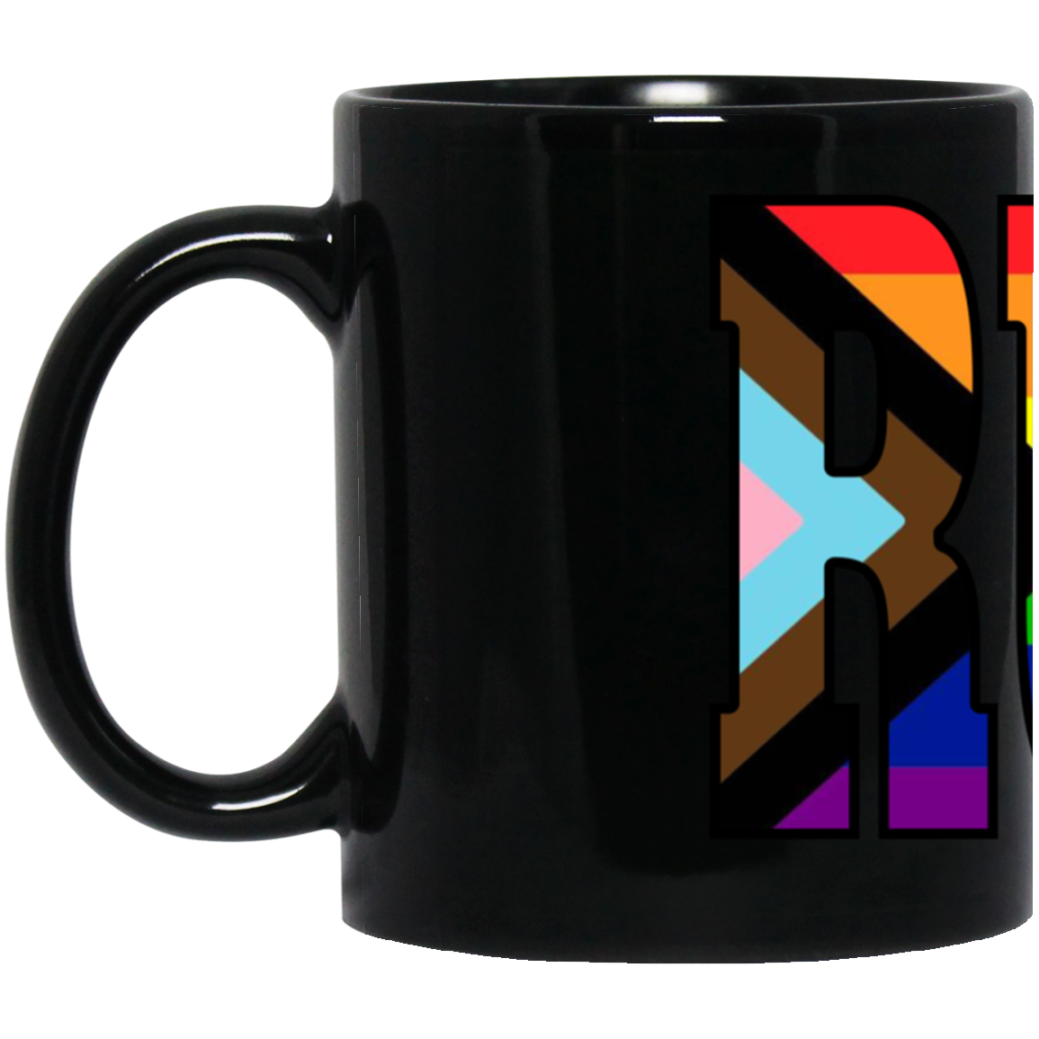 Pride - 11 oz. Black Mug