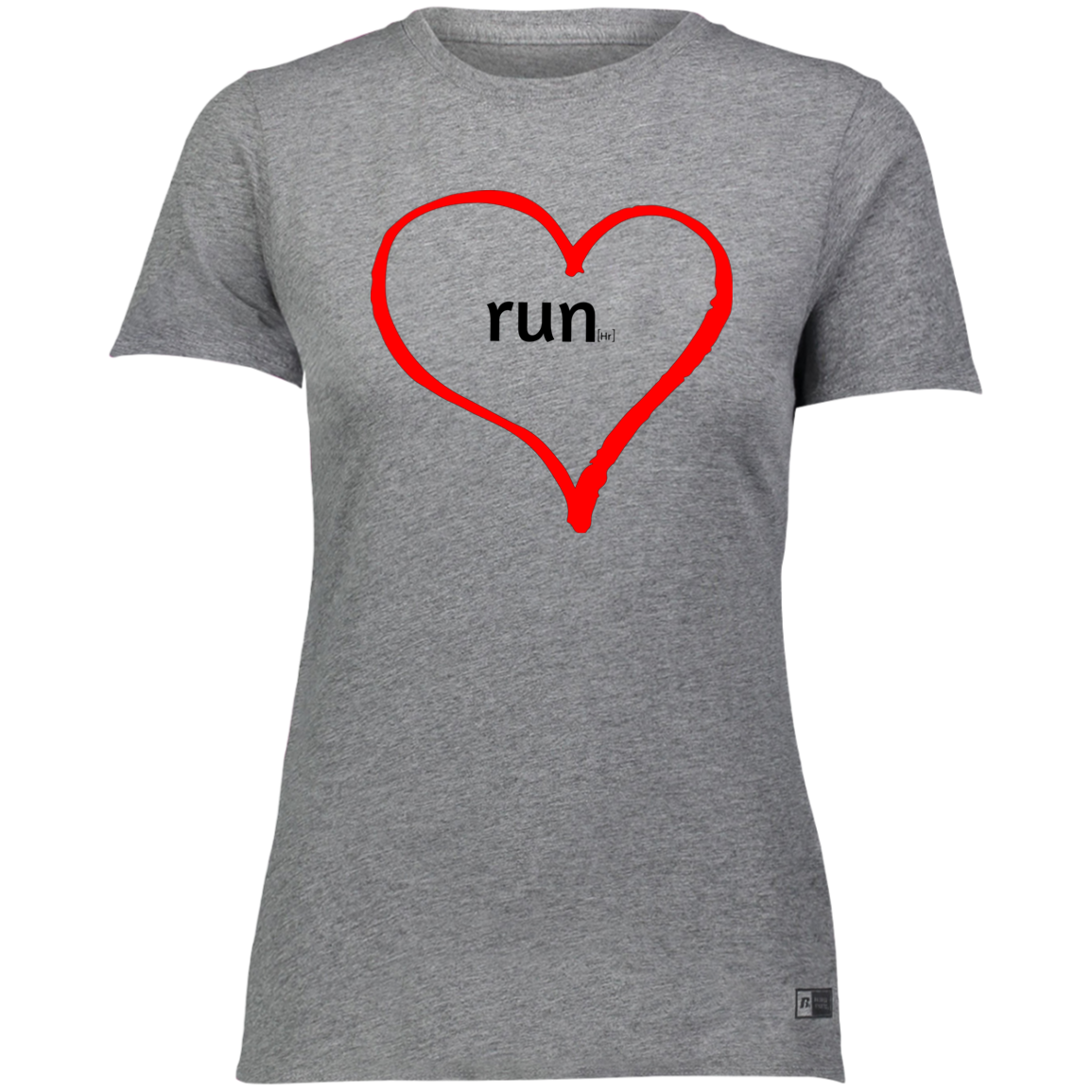 Run Heart - Ladies’ Essential Dri-Power Tee