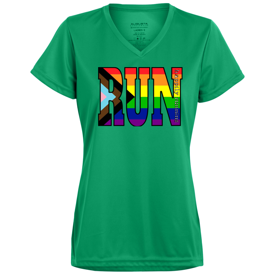 Pride - Ladies’ Moisture-Wicking V-Neck Tee